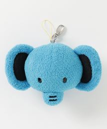 KEY CHAIN FACE PLUSH ELEPH