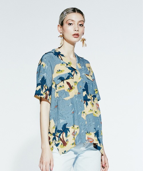 DOUBLE STANDARD CLOTHING(ダブルスタンダードクロージング)の「DSC / 14匁シルクデシンブラウス(シャツ/ブラウス・レディース・その他・36/38)」の1枚目の写真