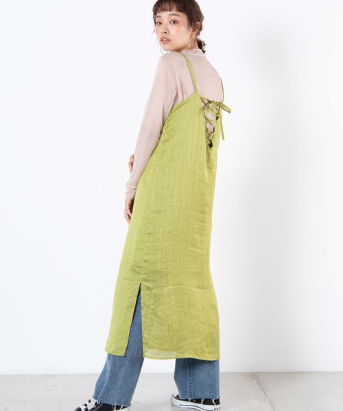 セール Wego シアープリーツキャミワンピース ワンピース Wego ウィゴー のファッション通販 Zozotown