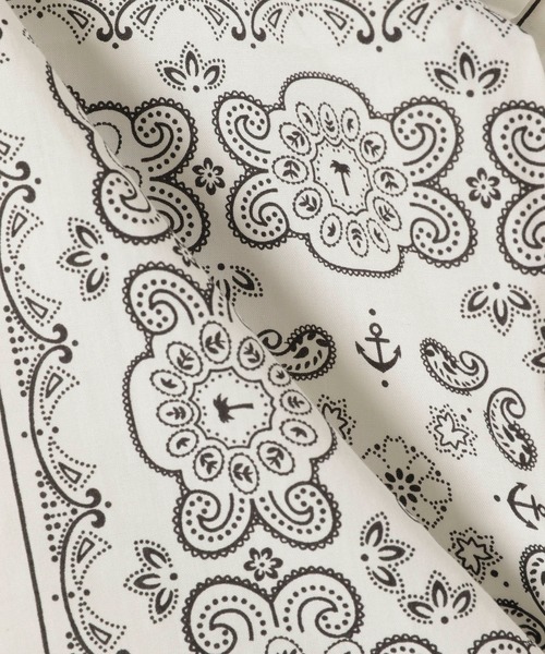 BAYFLOW（ベイフロー）の「[KIDS]ペイズリーアロハシャツ（シャツ/ブラウス・キッズ・オフホワイト/パープル/イエロー・XX-LARGE/LARGE/X-LARGE/MEDIUM）」の6枚目の写真