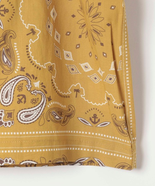 BAYFLOW（ベイフロー）の「[KIDS]ペイズリーアロハシャツ（シャツ/ブラウス・キッズ・オフホワイト/パープル/イエロー・XX-LARGE/LARGE/X-LARGE/MEDIUM）」の13枚目の写真