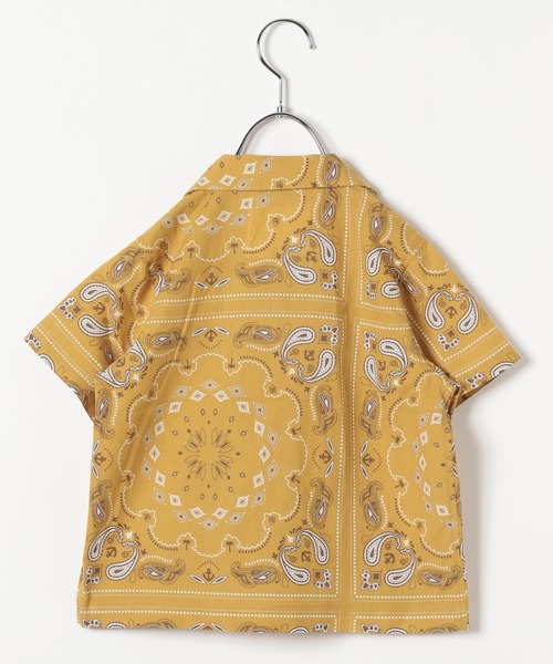BAYFLOW（ベイフロー）の「[KIDS]ペイズリーアロハシャツ（シャツ/ブラウス・キッズ・オフホワイト/パープル/イエロー・XX-LARGE/LARGE/X-LARGE/MEDIUM）」の11枚目の写真