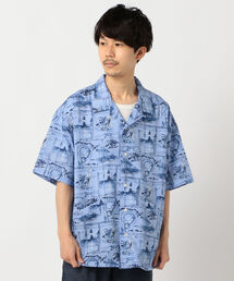 HELLY HANSEN | 【HELLY HANSEN / ヘリーハンセン × reyn spooner / レインスプーナー】ショートスリーブ ベイサイドレガッタプリントシャツ HRE42002(シャツ/ブラウス)