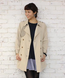 mystic | 配色トレンチコート(トレンチコート)