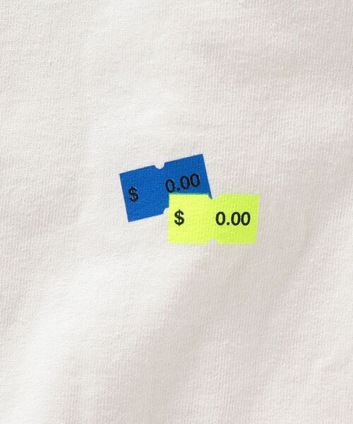 SHIPS（シップス）の「【WEB限定/SHIPS別注】STUDIO BLANCHE: バーコード ロゴ ロングスリーブ Tシャツ (ロンT)（Tシャツ/カットソー・メンズ・ホワイト/ブラック/ベージュ・S/M/L/XL）」の16枚目の写真