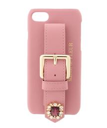 Maison de FLEUR - ♡新品♡メゾンドフルール♡ビジューiPhone7/8/SEケース♡ブラック♡黒♡ Maison de FLEUR - ♡メゾンドフルール♡ビジューベルトiPhone7