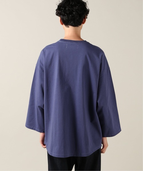JOURNAL STANDARD J.S HOMESTEAD(ジャーナルスタンダードホームステッド)の「WIDE LAYER 2(Tシャツ/カットソー・メンズ・ブラック/ホワイト/ベージュ/パープル・SMALL/MEDIUM/LARGE)」の21枚目の写真