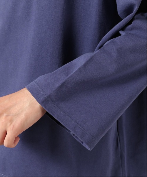 JOURNAL STANDARD J.S HOMESTEAD(ジャーナルスタンダードホームステッド)の「WIDE LAYER 2(Tシャツ/カットソー・メンズ・ブラック/ホワイト/ベージュ/パープル・SMALL/MEDIUM/LARGE)」の13枚目の写真
