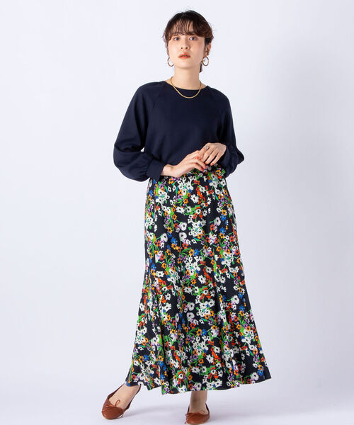 NOLLEY’S(ノーリーズ)の「ジョーゼット両前パール釦ブラウス(シャツ/ブラウス・レディース・ベージュ/サックスブルー/キナリ/カーキ/ネイビー・38/36)」の21枚目の写真