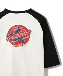 schott（ショット）の「Schott/ショット/BASEBALL RAGLAN SLEEVE T-SHIRT/ベースボール ラグラン スリーブ Tシャツ（Tシャツ/カットソー）」