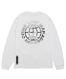 【LMC】D-NOISE LONG SLV TEE / ノイズ ホイール ロゴ ロングスリーブ Tシャツ