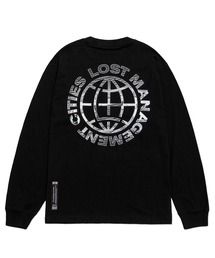 【LMC】D-NOISE LONG SLV TEE / ノイズ ホイール ロゴ ロングスリーブ Tシャツ