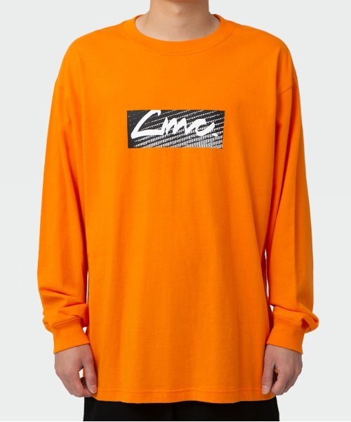 LMCの「【LMC】D-NOISE LONG SLV TEE / ノイズ ホイール ロゴ ロングスリーブ Tシャツ(Tシャツ/カットソー・メンズ・ホワイト/ブラック/オレンジ・SMALL/MEDIUM/LARGE)」の17枚目の写真