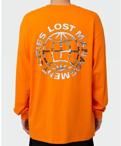 LMCの「【LMC】D-NOISE LONG SLV TEE / ノイズ ホイール ロゴ ロングスリーブ Tシャツ(Tシャツ/カットソー・メンズ・ホワイト/ブラック/オレンジ・SMALL/MEDIUM/LARGE)」の18枚目の写真