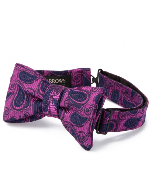UNITED ARROWS（ユナイテッドアローズ）の「UA paisley BOW（蝶ネクタイ・メンズ・ライトピンク/イエロー/ネイビー・フリー）」の3枚目の写真