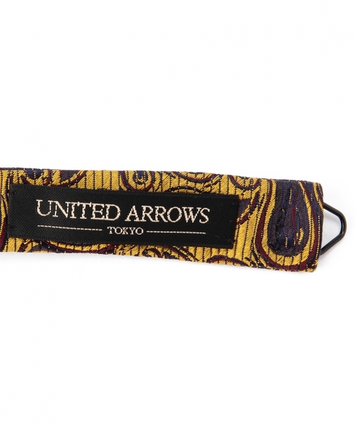 UNITED ARROWS（ユナイテッドアローズ）の「UA paisley BOW（蝶ネクタイ・メンズ・ライトピンク/イエロー/ネイビー・フリー）」の7枚目の写真