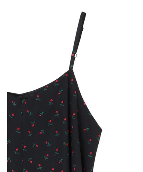 Sugar spoon（シュガースプーン）の「・SUGAR SPOON バラptキャミワンピース＊（ワンピース・レディース・ライトグレー/ブラック/ブルー/グリーン・FREE）」の11枚目の写真