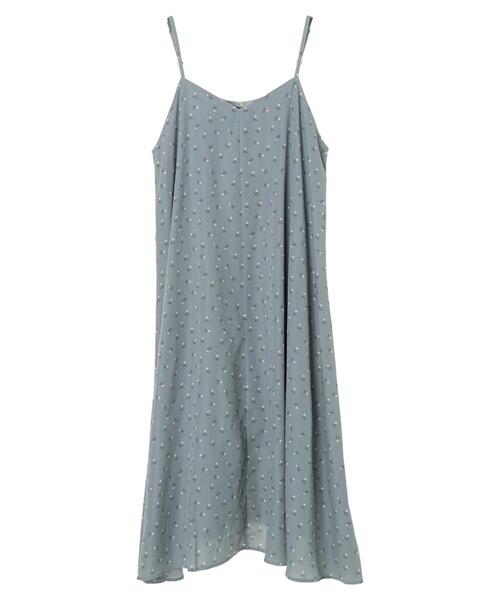 Sugar spoon（シュガースプーン）の「・SUGAR SPOON バラptキャミワンピース＊（ワンピース・レディース・ライトグレー/ブラック/ブルー/グリーン・FREE）」の14枚目の写真