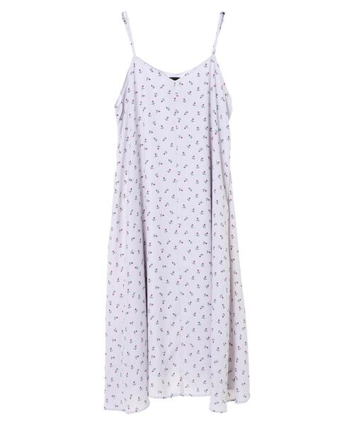 Sugar spoon（シュガースプーン）の「・SUGAR SPOON バラptキャミワンピース＊（ワンピース・レディース・ライトグレー/ブラック/ブルー/グリーン・FREE）」の2枚目の写真