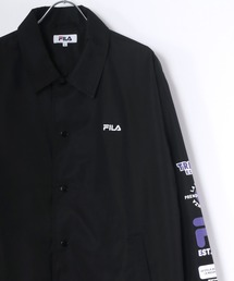 FILA/フィラ バックプリント 袖プリント コーチジャケット/ナイロンジャケット