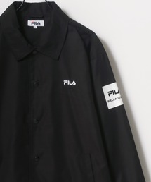 FILA/フィラ バックプリント 袖プリント コーチジャケット/ナイロンジャケット