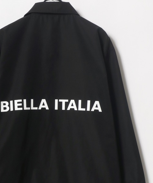 FILA（フィラ）の「FILA/フィラ バックプリント 袖プリント コーチジャケット/ナイロンジャケット（ナイロンジャケット・メンズ・ブラック/ベージュ/ブラック系その他/ブラック系その他2/ブラック系その他3/ブラック系その他4・LL/M/L）」の2枚目の写真