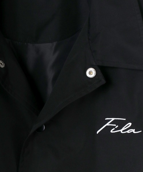 FILA（フィラ）の「FILA/フィラ バックプリント 袖プリント コーチジャケット/ナイロンジャケット（ナイロンジャケット・メンズ・ブラック/ベージュ/ブラック系その他/ブラック系その他2/ブラック系その他3/ブラック系その他4・LL/M/L）」の11枚目の写真