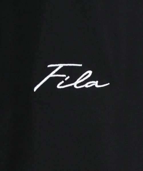 FILA（フィラ）の「FILA/フィラ バックプリント 袖プリント コーチジャケット/ナイロンジャケット（ナイロンジャケット・メンズ・ブラック/ベージュ/ブラック系その他/ブラック系その他2/ブラック系その他3/ブラック系その他4・LL/M/L）」の19枚目の写真