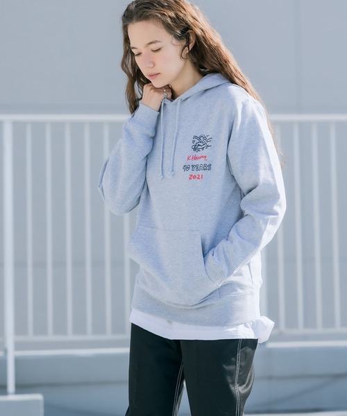 セール Thrasher スラッシャー K Haring Hoodie パーカー フーディー スウェット Thrasher スラッシャー の ファッション通販 Zozotown