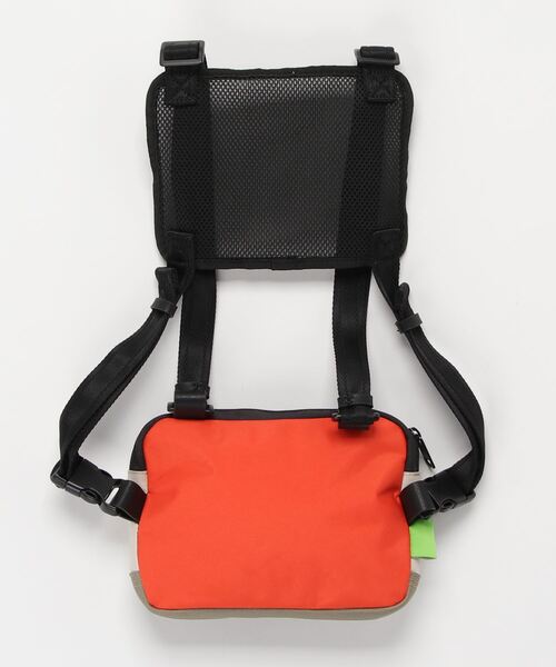 DIESEL/メンズ リサイクルナイロン ショルダーバッグ ディーゼル ロゴ ナイロン ショルダーバッグ ブラック A2839693