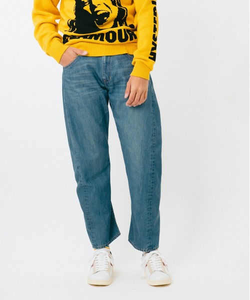 ヒステリックグラマー ハイライズテーパードデニムパンツ HYSTERIC GLAMOUR（ヒステリックグラマー）の「テーパードデニム