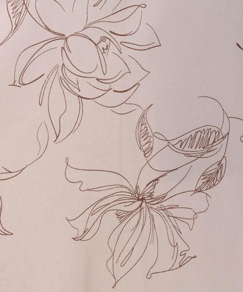 線画花フレア スカート スカート Ingni イング のファッション スカート スカート セール