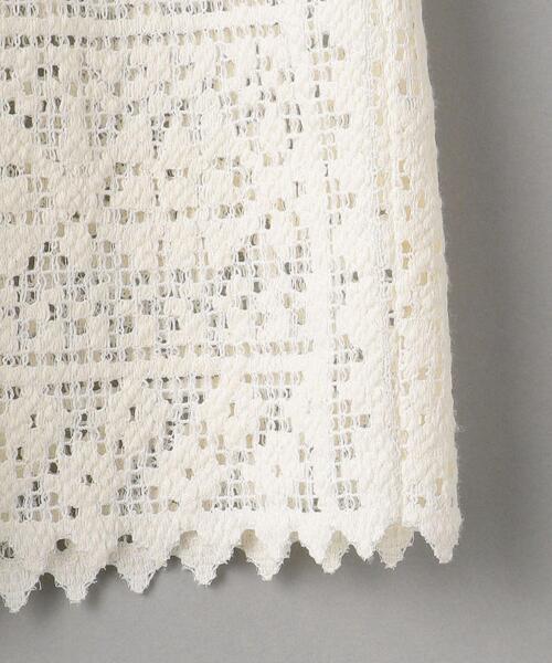 BEAUTY&YOUTH UNITED ARROWS(ビューティーアンドユースユナイテッドアローズ)の「BY レースIラインスカート(スカート・レディース・オフホワイト/ブラック・MEDIUM/SMALL/LARGE)」の11枚目の写真