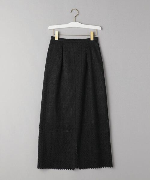 BEAUTY&YOUTH UNITED ARROWS(ビューティーアンドユースユナイテッドアローズ)の「BY レースIラインスカート(スカート・レディース・オフホワイト/ブラック・MEDIUM/SMALL/LARGE)」の13枚目の写真