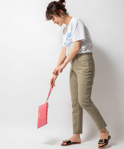 NOLLEY’S（ノーリーズ）の「ペプシT（Tシャツ/カットソー・レディース・オフホワイト/ライトグレー・FREE）」の12枚目の写真