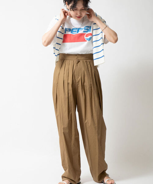 NOLLEY’S（ノーリーズ）の「ペプシT（Tシャツ/カットソー・レディース・オフホワイト/ライトグレー・FREE）」の19枚目の写真