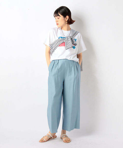 NOLLEY’S（ノーリーズ）の「ペプシT（Tシャツ/カットソー・レディース・オフホワイト/ライトグレー・FREE）」の17枚目の写真