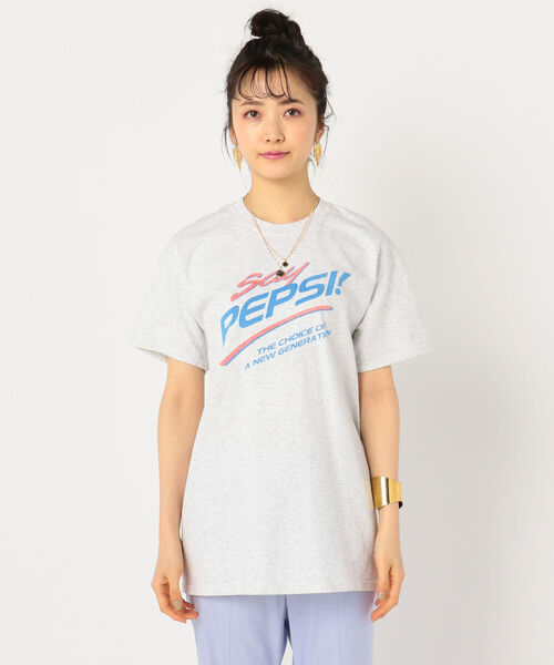 NOLLEY’S（ノーリーズ）の「ペプシT（Tシャツ/カットソー・レディース・オフホワイト/ライトグレー・FREE）」の21枚目の写真
