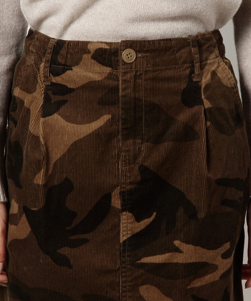 coen（コーエン）の「コーデュロイタイトミニスカート（スカート・レディース・ブラウン/ターコイズブルー/ブラック/ベージュ・LARGE/MEDIUM）」の8枚目の写真