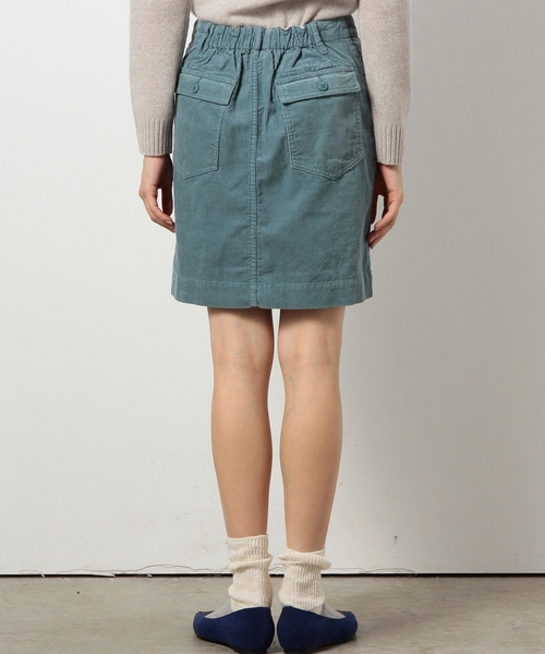 coen（コーエン）の「コーデュロイタイトミニスカート（スカート・レディース・ブラウン/ターコイズブルー/ブラック/ベージュ・LARGE/MEDIUM）」の13枚目の写真