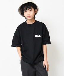 RAT EFFECT | ロゴポケット付きビッグTシャツ(Tシャツ/カットソー)