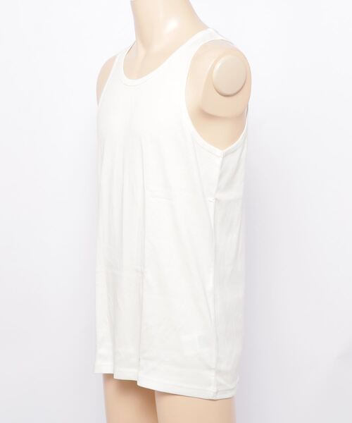 Nudie Jeans（ヌーディージーンズ）の「Tank Top/ Nudie Jeans（タンクトップ・メンズ・オフホワイト・SMALL/MEDIUM/LARGE）」の2枚目の写真