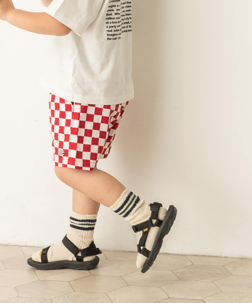 Lee（リー）の「LEE KIDS SPORTS SHORTS(KIDS)（その他パンツ・キッズ・ブラック系その他/レッド系その他・100/110/120/130）」の12枚目の写真