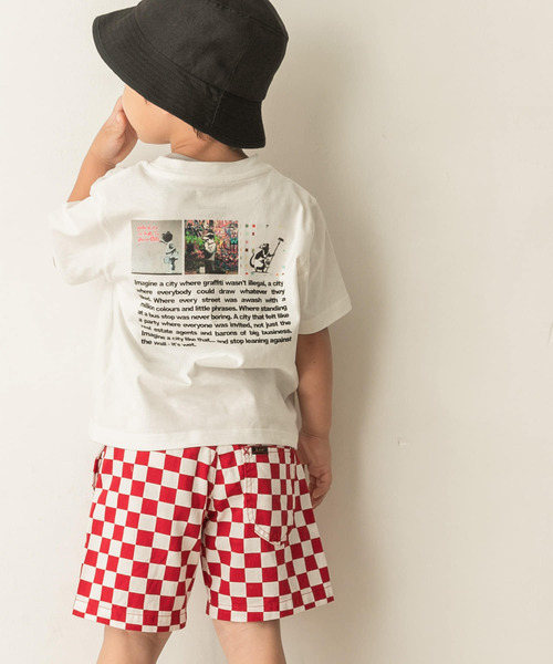 Lee（リー）の「LEE KIDS SPORTS SHORTS(KIDS)（その他パンツ・キッズ・ブラック系その他/レッド系その他・100/110/120/130）」の13枚目の写真