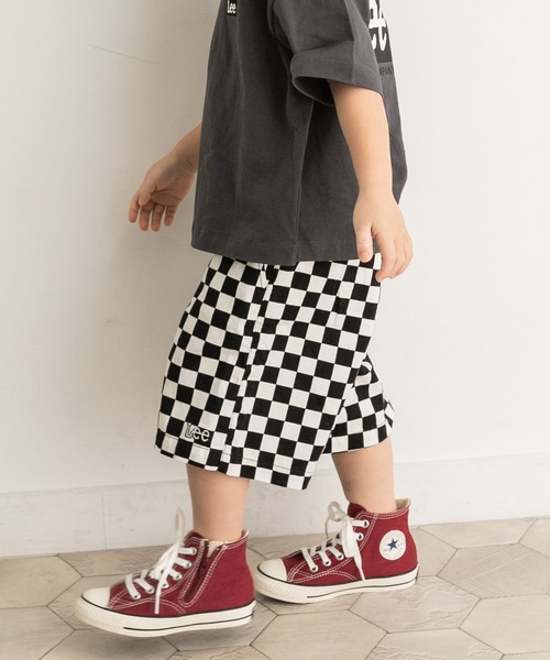 Lee（リー）の「LEE KIDS SPORTS SHORTS(KIDS)（その他パンツ・キッズ・ブラック系その他/レッド系その他・100/110/120/130）」の8枚目の写真