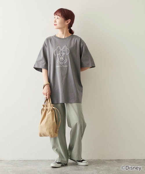 cadune 大人気ミッキーパール装飾 Tシャツ ミッキー t シャツ 大人