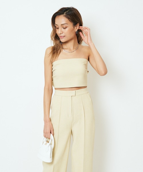 SPIRALGIRL（スパイラルガール）の「3Wayワイドパンツ（その他パンツ・レディース・ブラック/イエロー・FREE）」の5枚目の写真