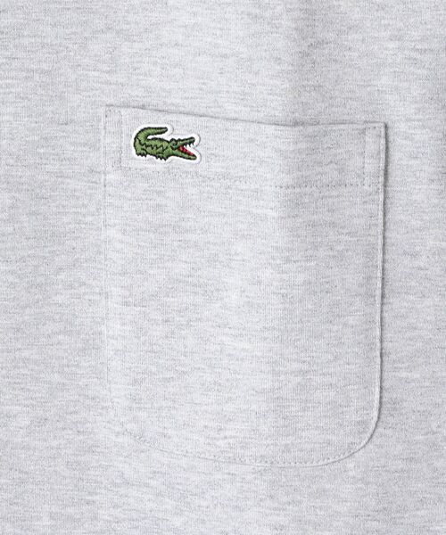 LACOSTE(ラコステ)の「【WEB限定】LACOSTE: クルーネック ポケット Tシャツ TH5846L(Tシャツ/カットソー・メンズ・ホワイト/ブラック/グレー/ネイビー・SMALL/X-LARGE/MEDIUM/LARGE/XX-LARGE)」の13枚目の写真