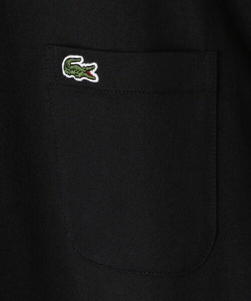LACOSTE(ラコステ)の「【WEB限定】LACOSTE: クルーネック ポケット Tシャツ TH5846L(Tシャツ/カットソー・メンズ・ホワイト/ブラック/グレー/ネイビー・SMALL/X-LARGE/MEDIUM/LARGE/XX-LARGE)」の8枚目の写真