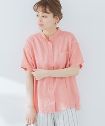 URBAN RESEARCH Sonny Label | リネンバンドカラー半袖シャツ(Tシャツ/カットソー)